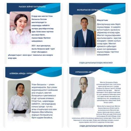 "Өзін-өзі" басқару ұйымының президентін сайлау